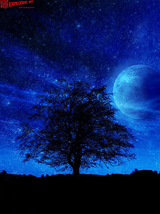 Blue Hour On Mars 2120