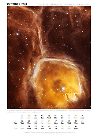 October 2005 - The celestial equivalent of a geode – N44F