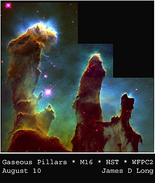 M16 - gaseous pillars