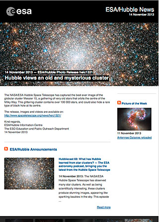 ESA/Hubble Photo Release heic1321 - Hubble views an old and mysterious cluster