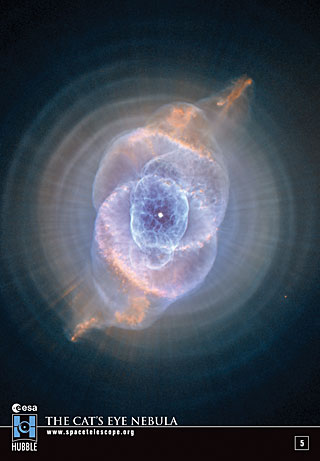 Sticker 5: The Cat's Eye Nebula (SOLD OUT)