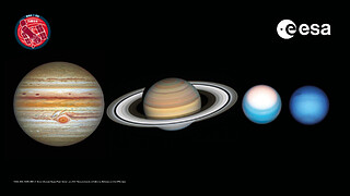 Virtual Meeting Backgrounds: Hubble + ESA