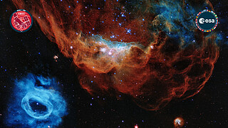 Virtual Meeting Backgrounds: Hubble + ESA Patch