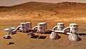 Base on Mars (artist's impression)