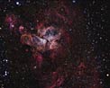 Zooming on the Carina Nebula