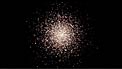 3D amination of the rotation of an ordinary globular cluster