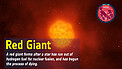 Word Bank: Red Giant